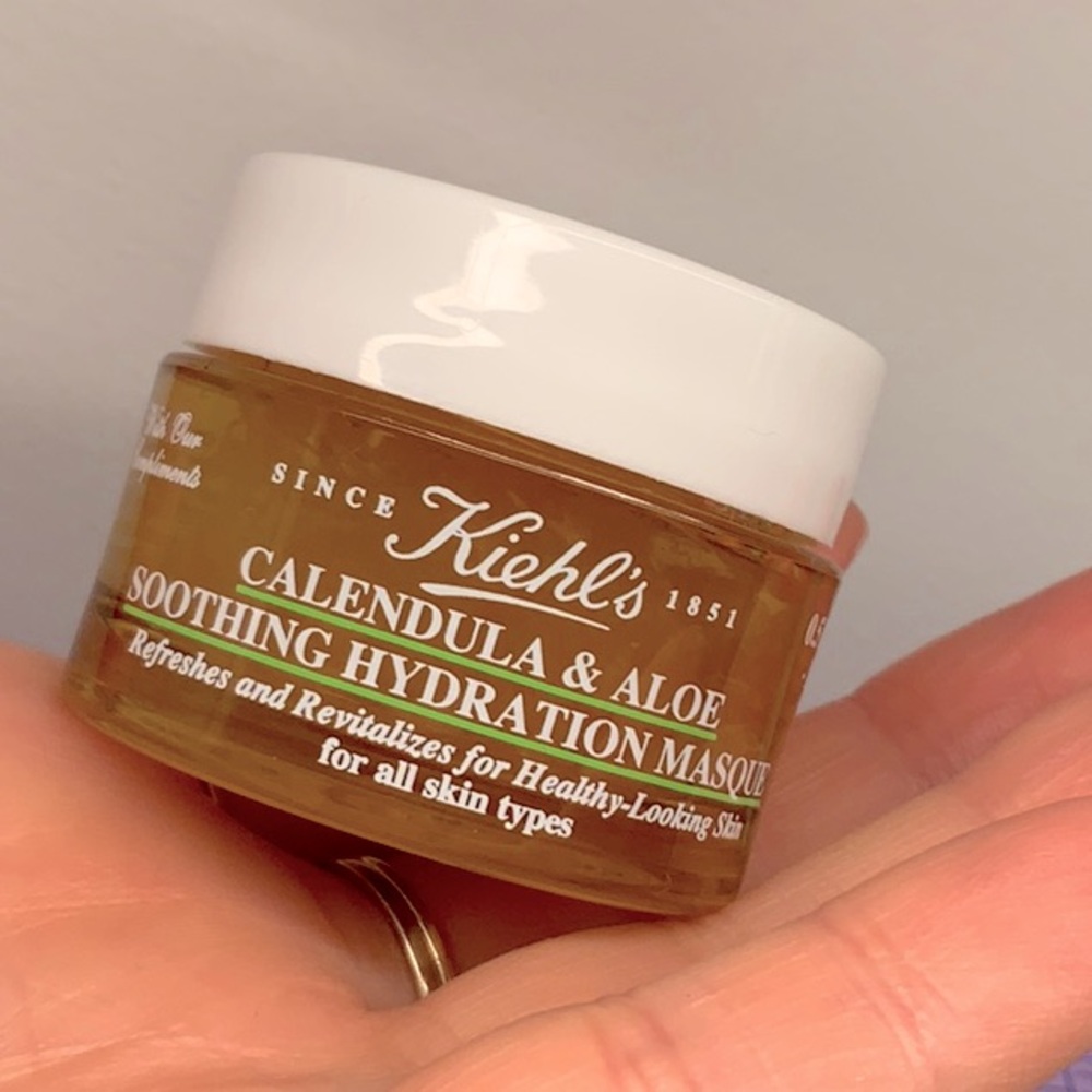 Kiehl's Calendula & Aloe Soothing Hydration Masque mini travel size